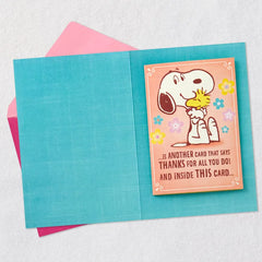 Peanuts® Tiny, Heartfelt Hug Mother's Day Card with Mini Cards