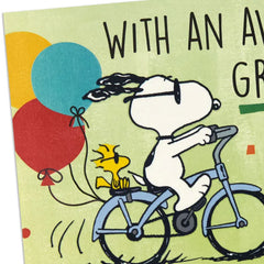 Peanuts® Snoopy Life Is One Sweet Ride Pop-Up Birthday Card for Grandpa