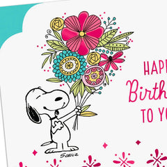 Peanuts® Smiles and Fun, Snoopy Birthday Card for Her
