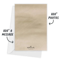 Glory to God Religious Flat Christmas Photo Card
