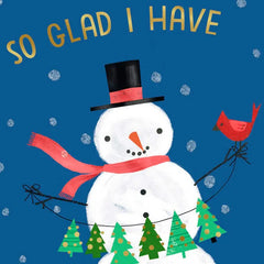 So Glad for a Friend Like You Christmas Card