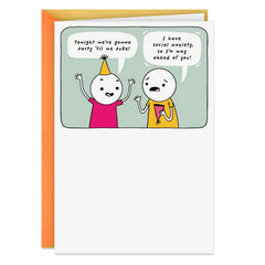 Exciting or Low-Key, You Choose Funny Birthday Card