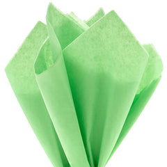 Solid Apple Green Tissue Paper, 8 sheets