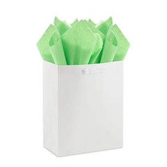Solid Apple Green Tissue Paper, 8 sheets