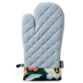 Lacey Chabert Collection Blue Chambray and Floral Oven Mitt
