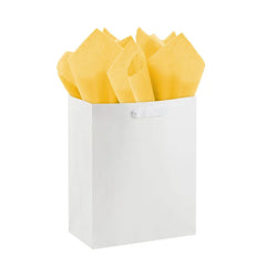 Solid Buttercup Yellow Tissue Paper, 8 sheets