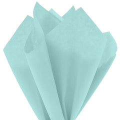 Solid Light Blue Tissue Paper, 8 sheets