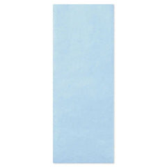 Solid Pale Blue Tissue Paper, 8 sheets