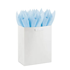 Solid Pale Blue Tissue Paper, 8 sheets