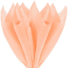 Solid Peach Tissue Paper, 8 sheets