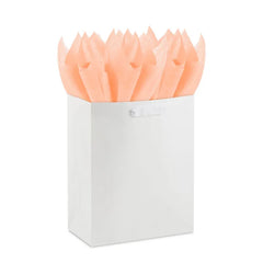 Solid Peach Tissue Paper, 8 sheets