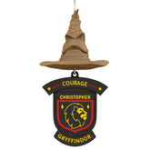 Harry Potterâ„¢ Sorting Hat House Trait Personalized Text Ornament, Gryffindorâ„¢