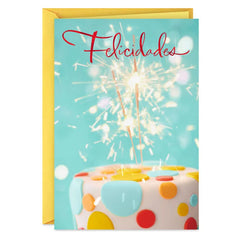 Best Wishes Spanish-Language Birthday Card