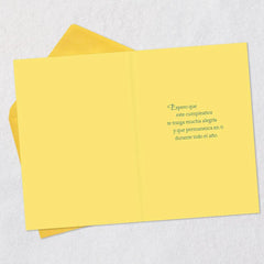 Best Wishes Spanish-Language Birthday Card