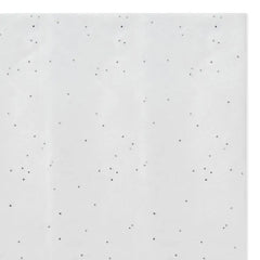 Sparkling Dots on White Tissue Paper, 6 sheets