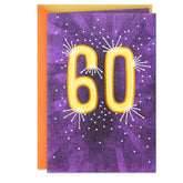Spark of Light 60th Birthday Card