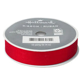 0.6" Sparkly Red Ribbon