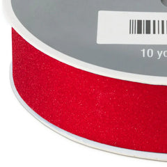 0.6" Sparkly Red Ribbon