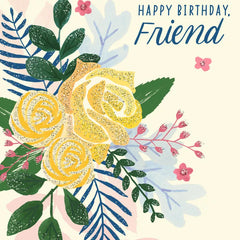 You're One-of-a-Kind Wonderful Birthday Card for Friend