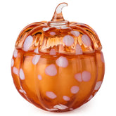Speckled Glass Pumpkin Scented Candle