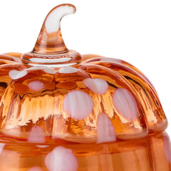 Speckled Glass Pumpkin Scented Candle