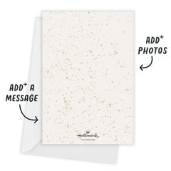 Campfire Wishes Flat Holiday Photo Card