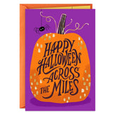Thinking of You Across the Miles Halloween Card