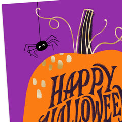Thinking of You Across the Miles Halloween Card