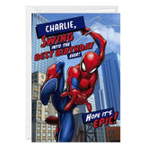 Marvel Spider-Man Hope It's Epic Custom Birthday Card