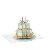 Citrus Cake Musical 3D Pop-Up Birthday Card With Motion