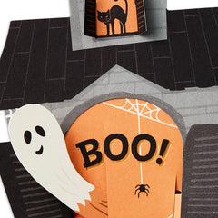 Haunted House Pop-Up Paper Craft Halloween Card