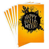 Spooky House on Hill Halloween Cards, Pack of 6