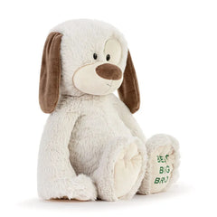 Demdaco Best Big Brother Dog Stuffed Animal, 16"