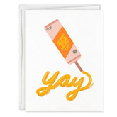 Cheesin' All Day Funny Birthday Card