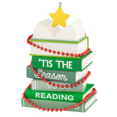 Light Holiday Reading Ornament