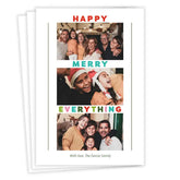 Everything Merry Flat Holiday Photo Card