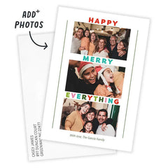 Everything Merry Flat Holiday Photo Card
