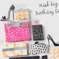 Never Too Many Wishes...or Shoes Birthday Card
