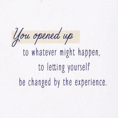 Starry Sky Inspiring Journey Congratulations Card