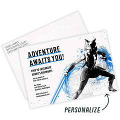 Star Wars: Ahsoka™ Adventure Birthday Invitation