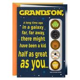 Star Wars™ No One’s Even Half as Great Birthday Card for Grandson