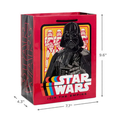 9.6" Star Wars™ Darth Vader™ and Stormtroopers™ Medium Gift Bag