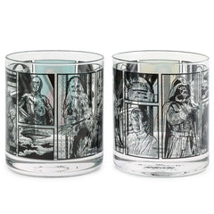 Star Wars™ Han Solo™ and Princess Leia™ Drinking Glasses, Set of 2