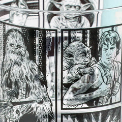 Star Wars™ Han Solo™ and Princess Leia™ Drinking Glasses, Set of 2