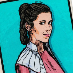 Star Wars™ Han Solo™ and Princess Leia™ Tea Towel, 18x26
