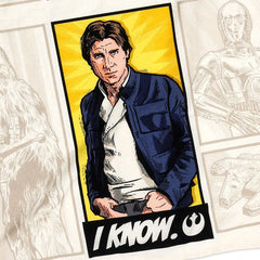 Star Wars™ Han Solo™ and Princess Leia™ Tea Towel, 18x26