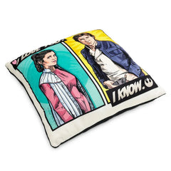 Star Wars™ Han Solo™ and Princess Leia™ Pillow With Sound