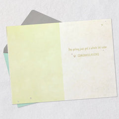 Star Wars: The Mandalorian™ Grogu™ The Force Is Strong With This Little One New Baby Card