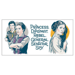 Star Wars™ Princess Leia™ Collectible Drinking Glass, 13.5 oz.