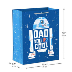 13" Star Wars™ R2-D2™ You R 2 Cool Large Father's Day Gift Bag